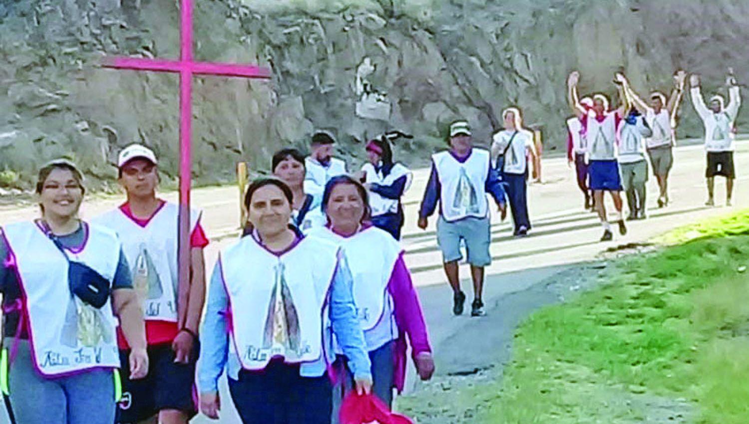 Peregrinos santiaguentildeos se preparan para vivir una especial caminata hacia la Virgen del Valle