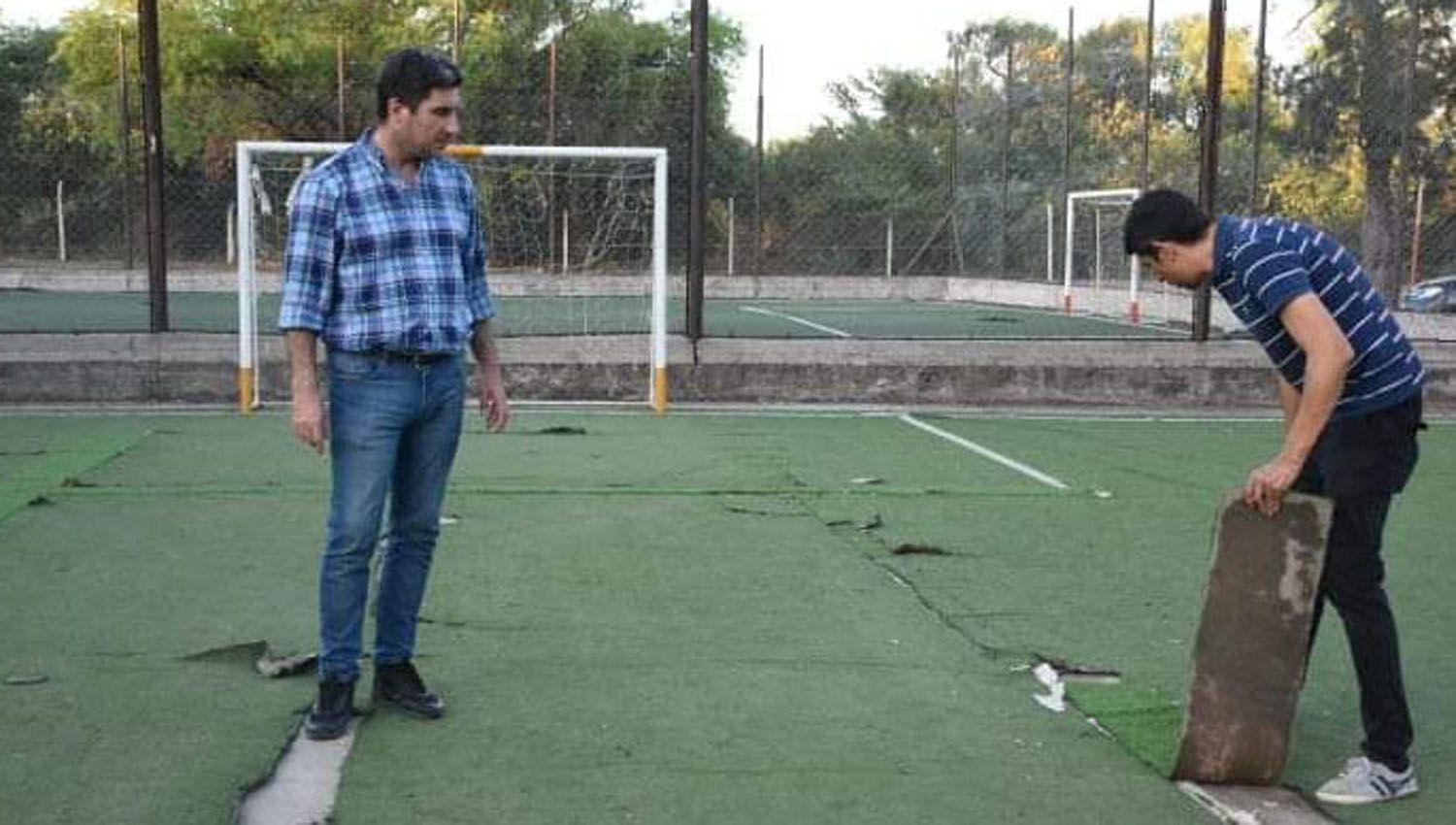 Friacuteas quiere recuperar la plena funcionalidad del parque Florencia Genesi