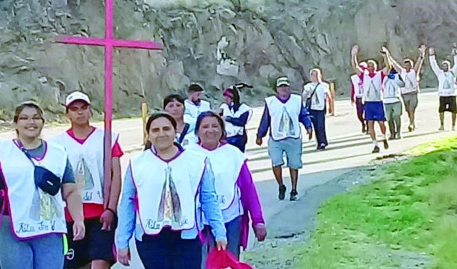 Fiesta de la Virgen del Valle- advierten a conductores por la presencia de peregrinos en las rutas