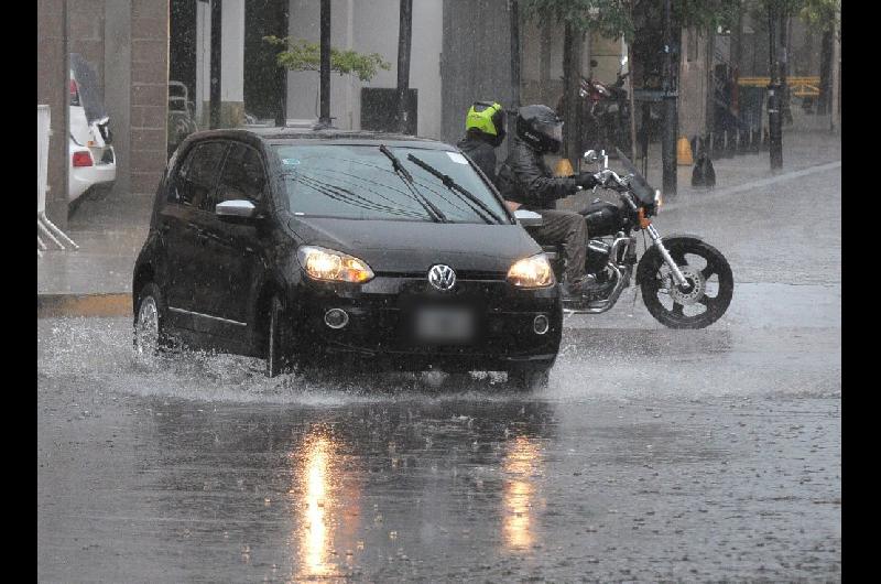 Alerta amarilla en Santiago- las zonas afectadas por las tormentas