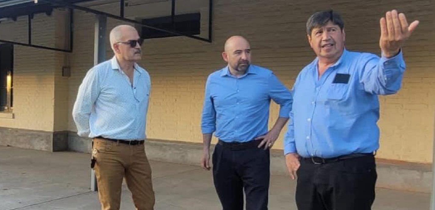 Mirolo supervisoacute las obras de la Estacioacuten de la ciudad de Aderetes en Tucuman