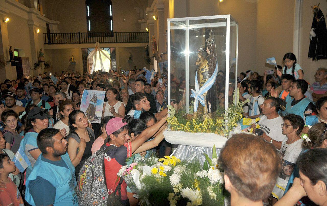 Con devocioacuten y fe se realizaron los actos en honor a Mariacutea de Loreto
