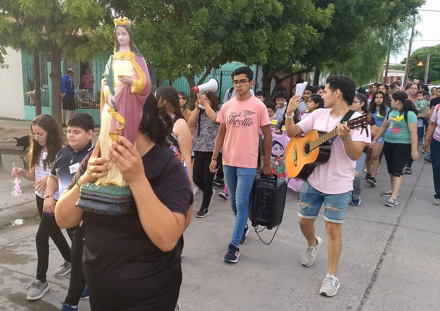 La feligresiacutea honraraacute mantildeana a Santa Luciacutea en su fiesta patronal