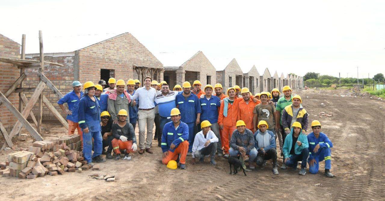 Mukdise visitoacute la obra del programa Habitar Comunidad en Mansup