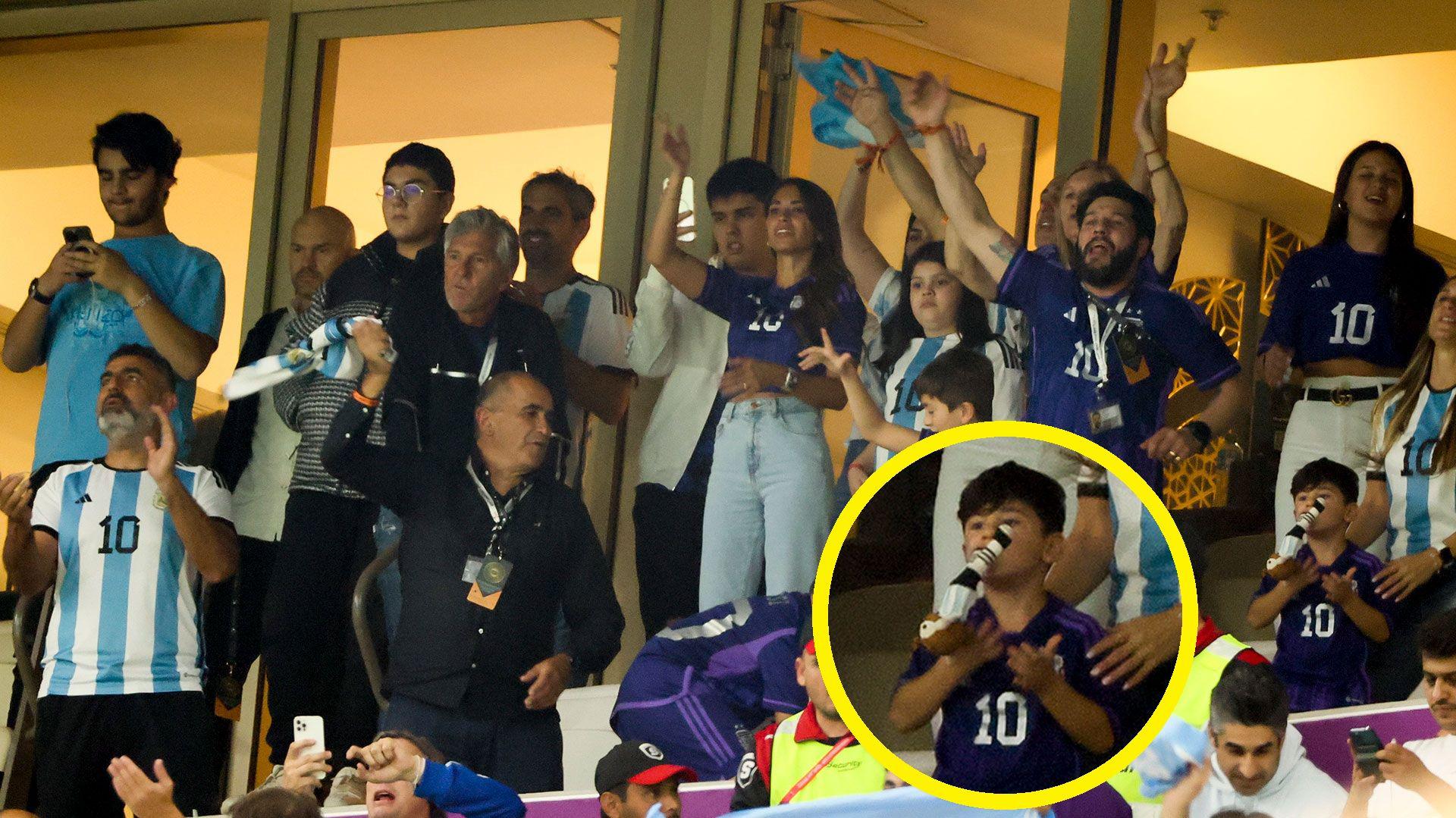 Quieacuten es el hijo de un excombatiente de Malvinas que le regaloacute a los hijos de Messi los muntildeecos que usaron en la final