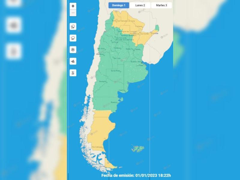 Once provincias bajo alertas por tormentas- queacute va a pasar en Santiago del Estero