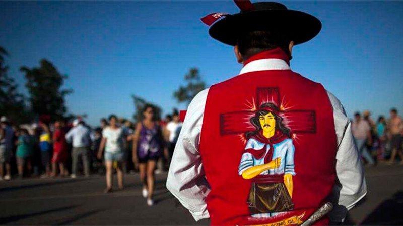 Se esperan maacutes de 300 mil fieles en la festividad del Gauchito Gil