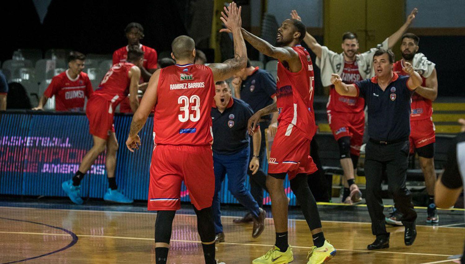 Quimsa defiende la punta y el invicto en Belo Horizonte