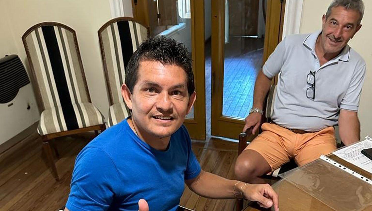 Pulga Rodriacuteguez- ldquoQuiero adaptarme raacutepido para estar a disposicioacuten para el partido con Riverrdquo