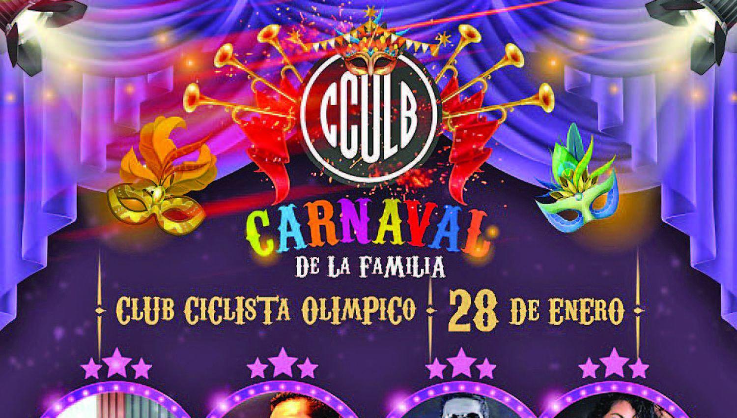 Vuelve el Carnaval de la Familia en el Club Oliacutempico
