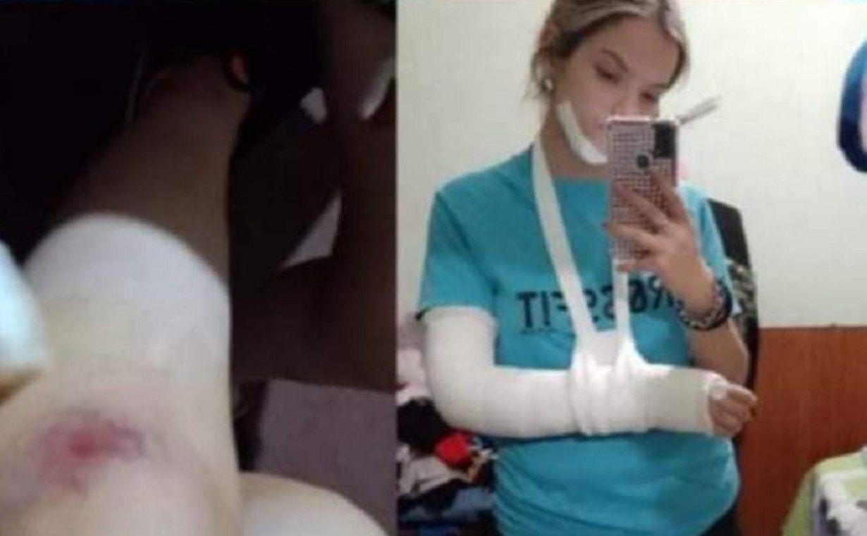 Una joven denuncioacute que un auto la chocoacute en avenida Belgrano y pide ayuda para ubicar al conductor