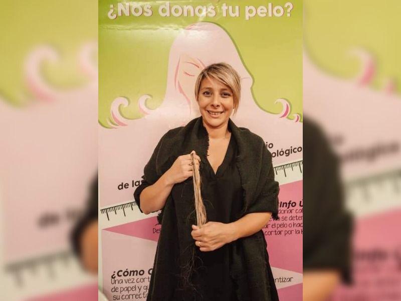 Natalia Neme se adhirioacute al Diacutea Mundial contra el caacutencer