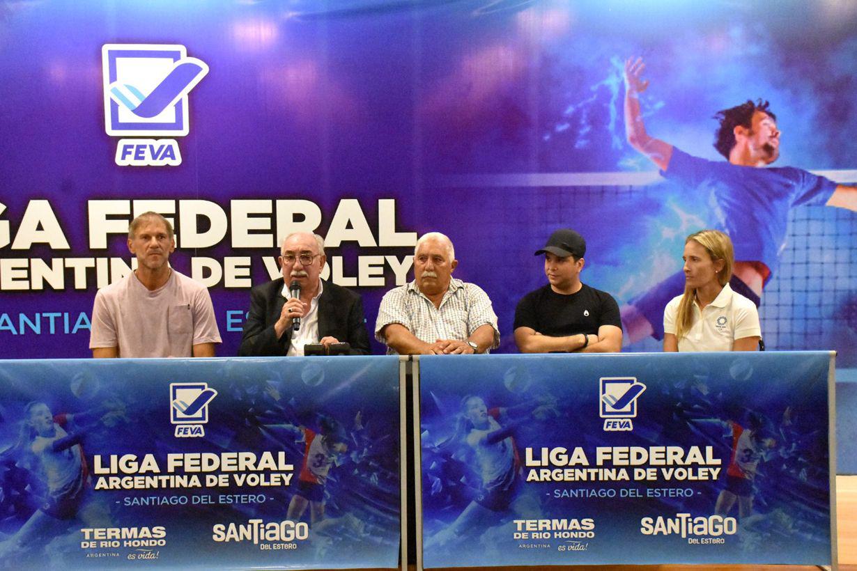 Presentacioacuten oficial de la Liga Federal Argentina de Voacuteley en el Nodo Tecnoloacutegico