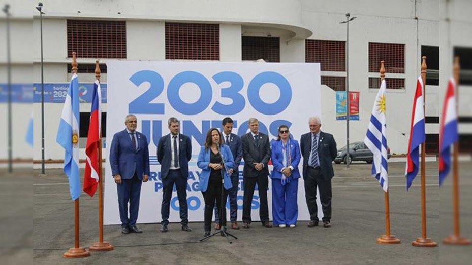 Se oficializa la candidatura de Argentina Uruguay Chile y Paraguay para el Mundial 2030