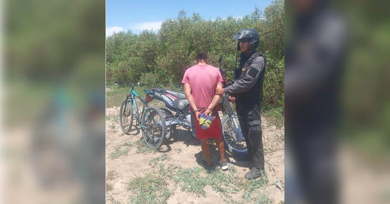 Escapaba por Ruta 34 con una bicicleta robada y fue atrapado