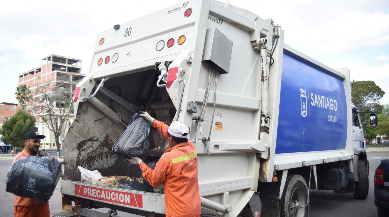Informan coacutemo seraacute la recoleccioacuten de residuos en Santiago durante los feriados que se vienen