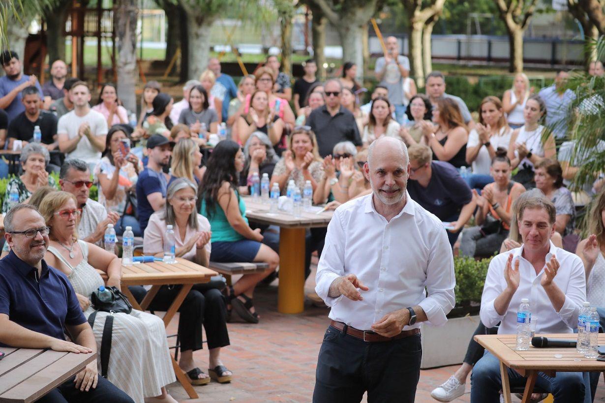 Horacio Rodriacuteguez Larreta brindoacute una conferencia de prensa- ldquoQuiero terminar con la divisioacuten entre los argentinosrdquo