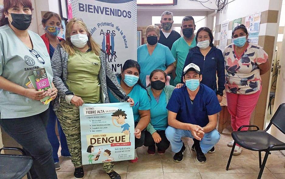 CONCURRENCIA Destacaron la presencia activa de los trabajadores de la salud