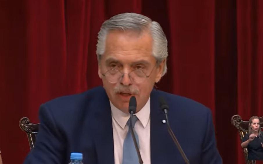 Alberto Fernaacutendez encabeza la inauguracioacuten de las sesiones ordinarias en el Congreso