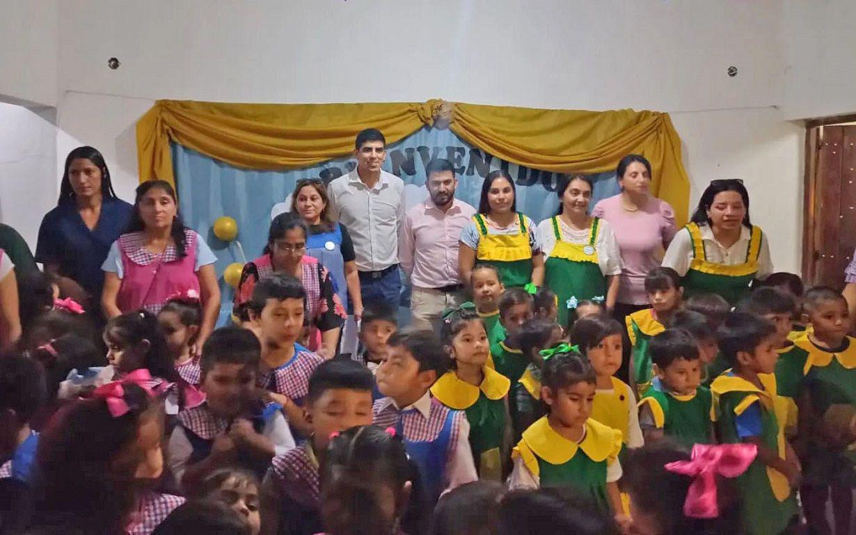 Emotiva ceremonia de apertura del ciclo lectivo de jardines municipales