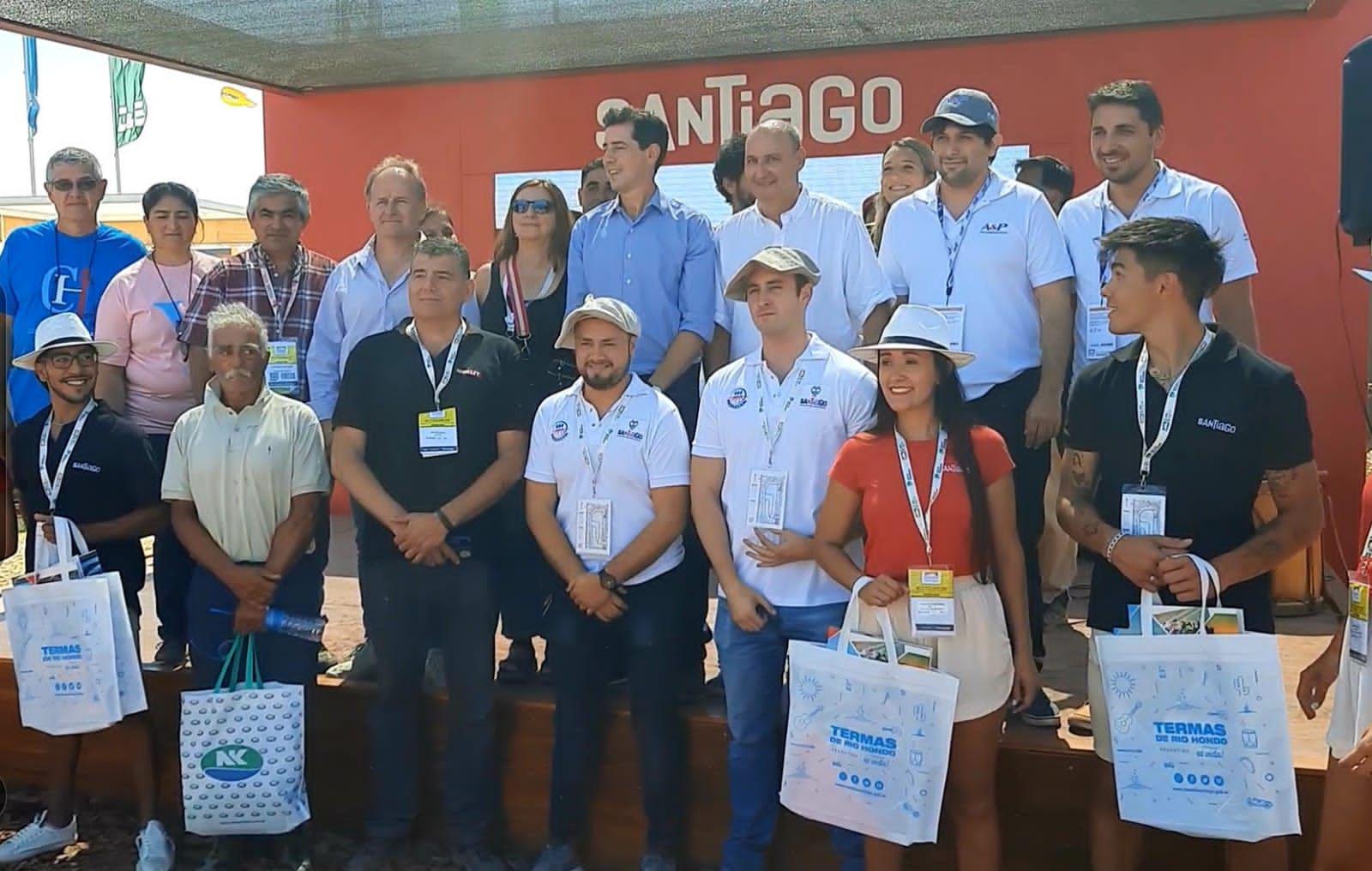 Wado de Pedro visitoacute el stand de Santiago del Estero en la ExpoAgro 2023