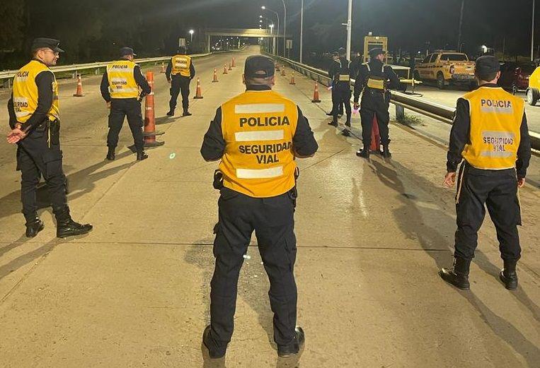 Controles- 28 testeos de alcoholemia positiva