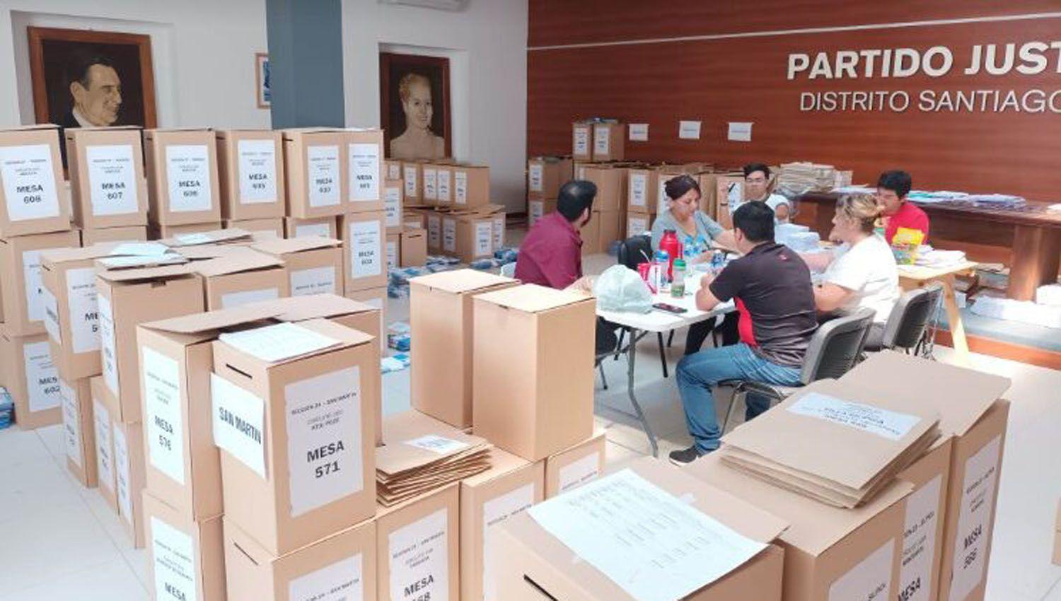 Elecciones internas- el PJ santiaguentildeo va a las urnas este domingo
