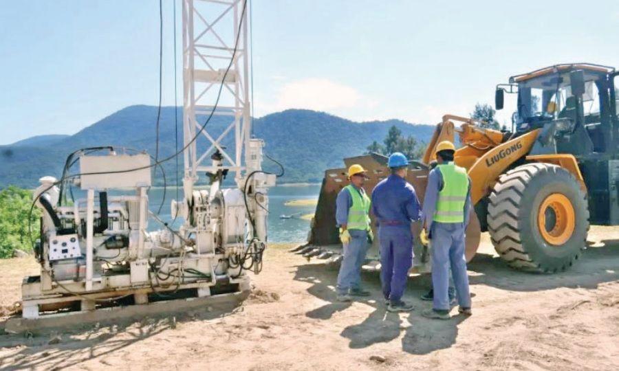 SEGUIMIENTO El supervisor de la obra descartó la posibilidad de que la presa pueda llegar a colapsar