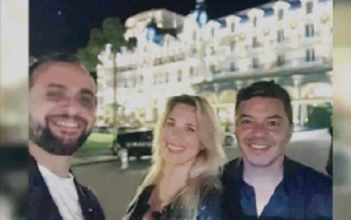 Una foto en Europa descubierta ahora confirma que algo hubo entre Gallardo y Alina Moine