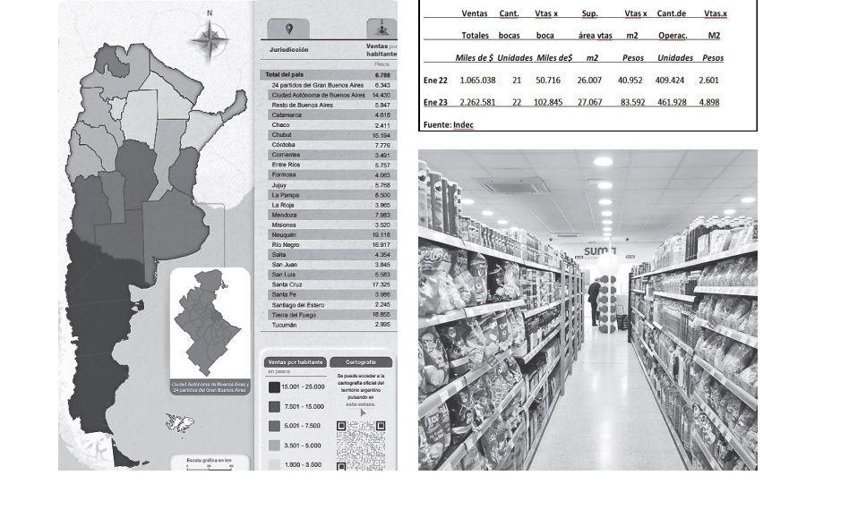  Datos oficiales indican que las ventas estuvieron casi 6 puntos por arriba del IPC de enero