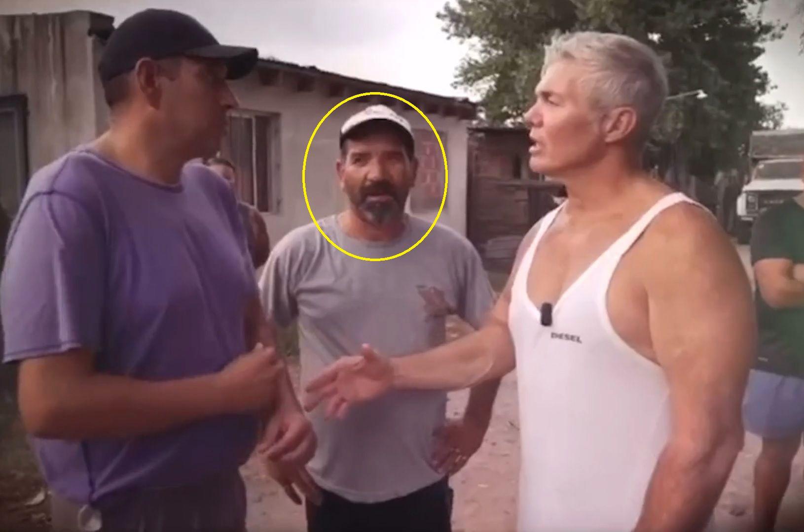 Burlando con José Luis Auge en el spot de campaña