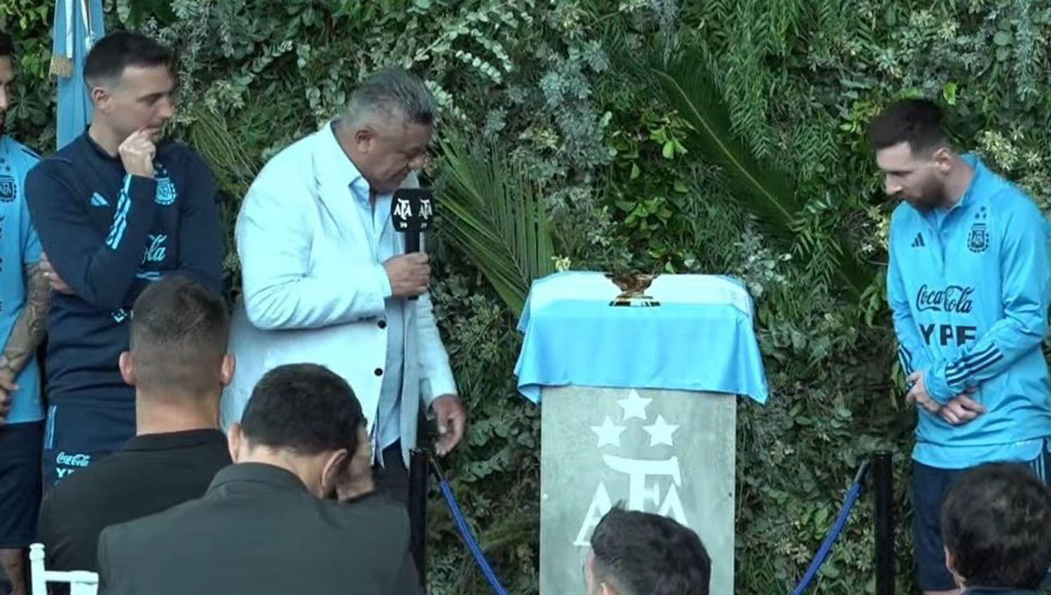 Reconocimiento especial- Un edificio de AFA se llamaraacute Lionel Messi