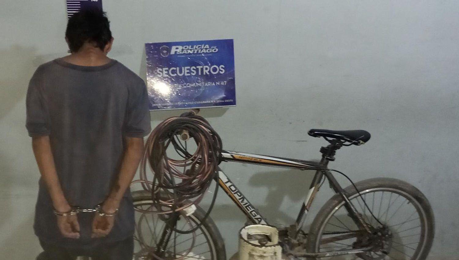 Por la aprehensioacuten de una persona se logroacute recuperar bienes robados