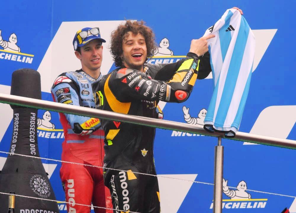 Marco Bezzecchi ganoacute el Gran Premio de la Argentina en Termas