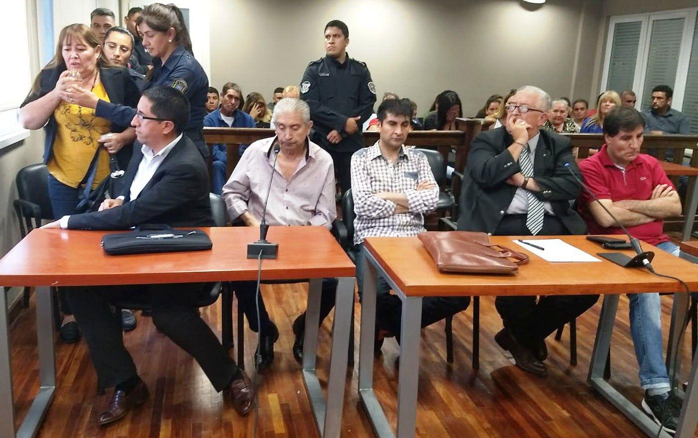 VEREDICTO Pereyra y Rodríguez (desde la izq) fueron condenados y ahora contragolpear�n en alzada