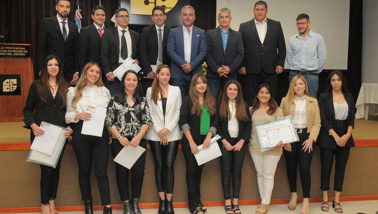 Juraron nuevos contadores en el Consejo de Ciencias Econoacutemicas