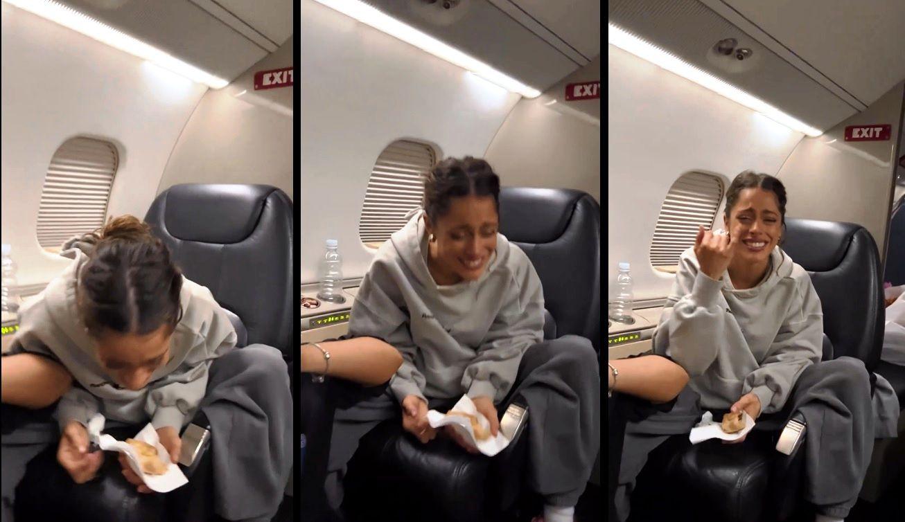 VIDEO Tini agradecioacute a Santiago del Estero y subioacute un posteo comiendo empanadas que es furor