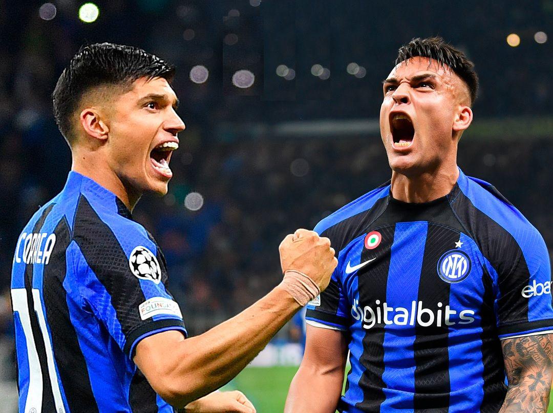 Lautaro Martiacutenez y el Tucu Correa llevaron al Inter a la semifinal de la Champions League