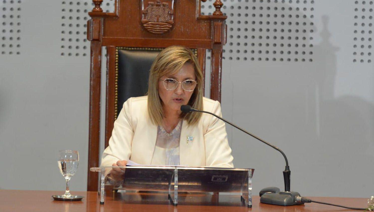 Norma Fuentes brindaraacute su mensaje anual el 19 de mayo ante el Concejo Deliberante