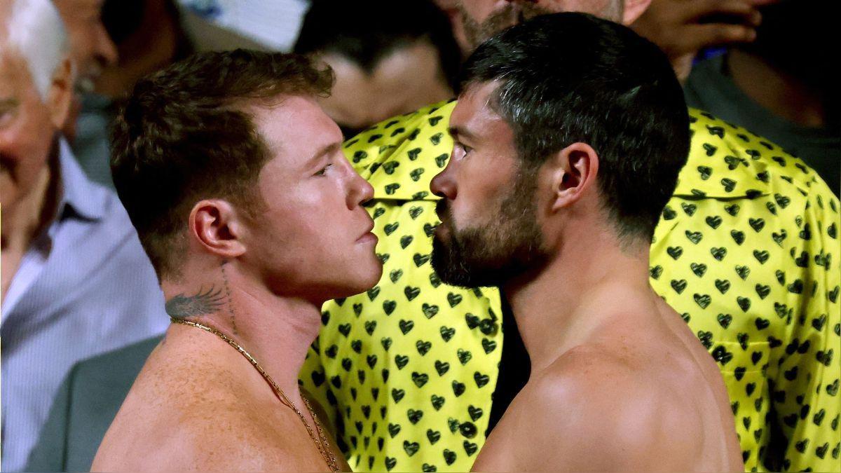 El plato fuerte de este saacutebado- Canelo aacutelvarez vs John Ryder