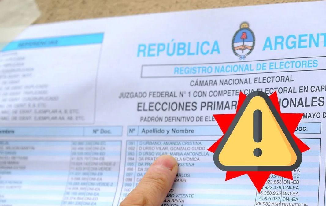 Padroacuten Electoral- por las estafas virtuales el Poder Judicial informa cuaacutel es la uacutenica web oficial