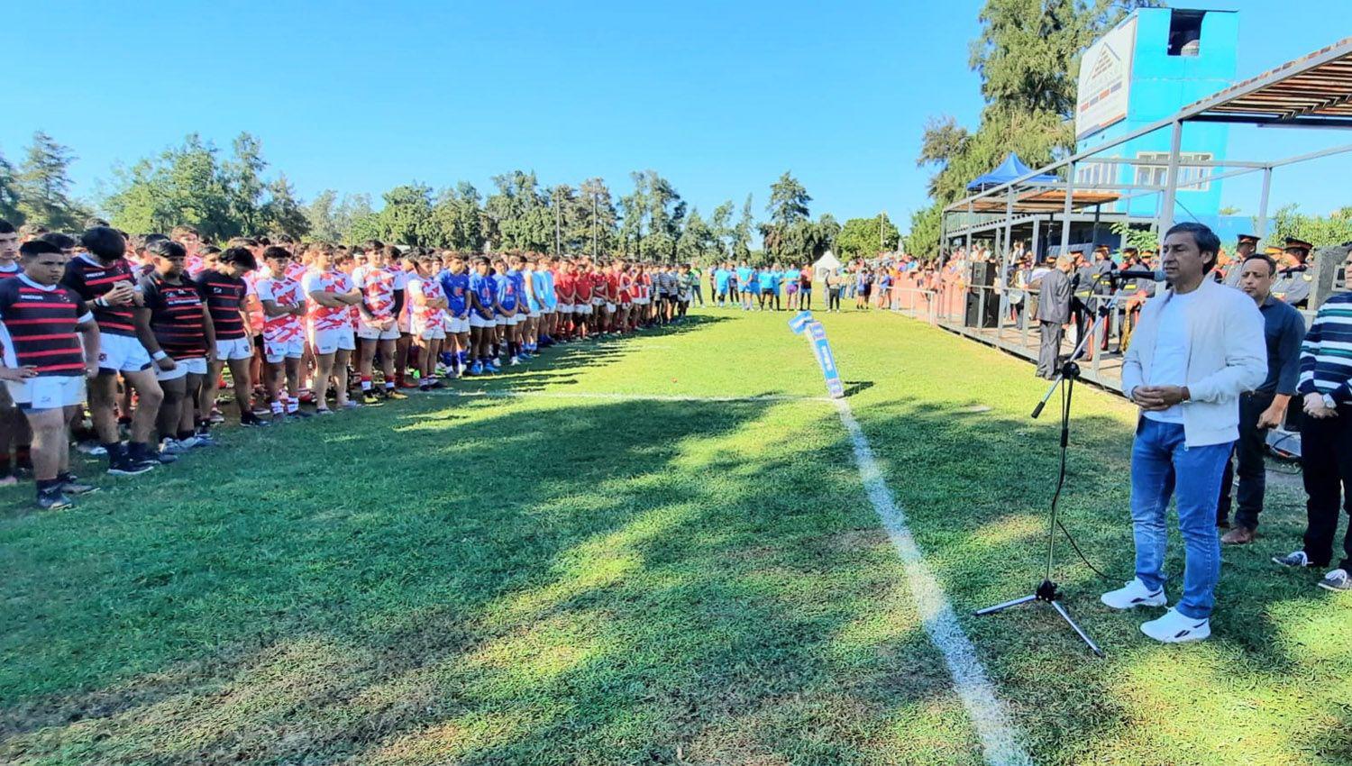 El vicegobernador encabezoacute apertura oficial de torneo regional de rugby M-16 en Old Lions