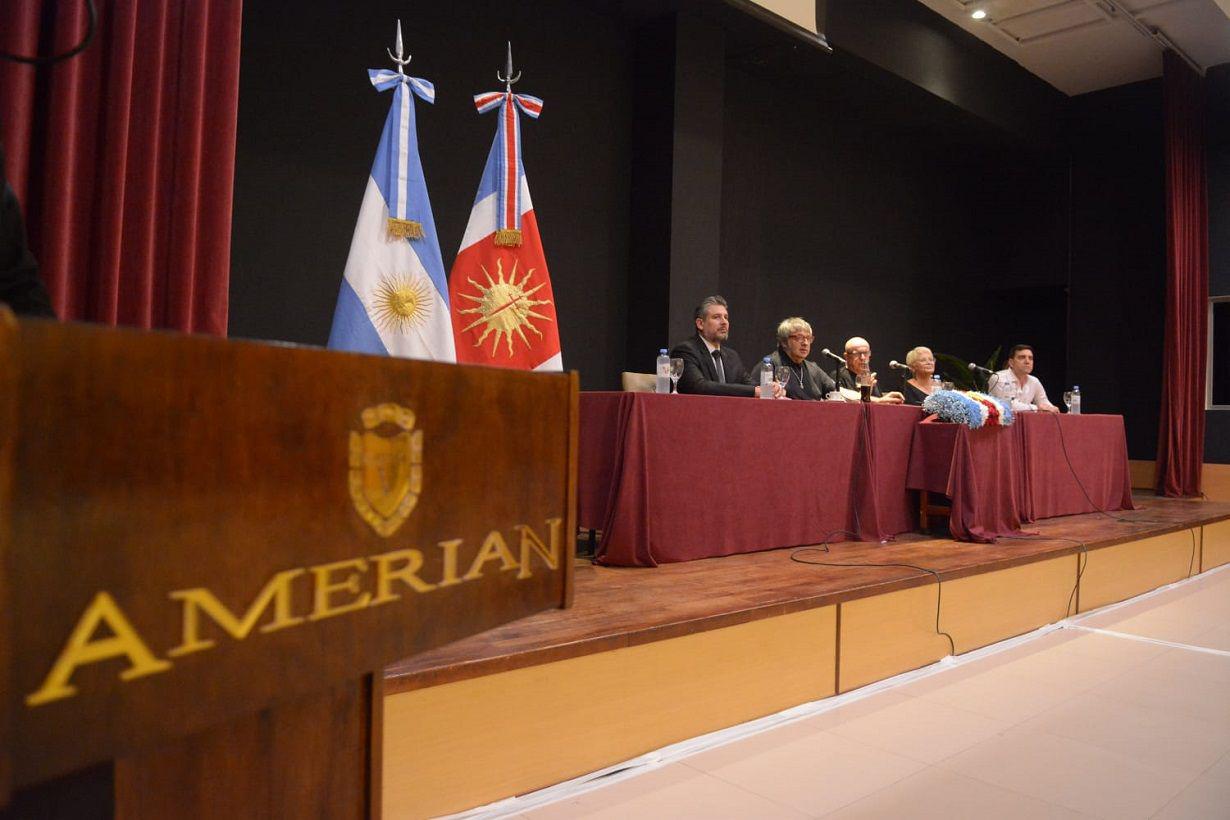 Bienvenida a Carmen Barbieri Lito Vitale y a Baglietto en el Amerian Carlos V de Las Termas