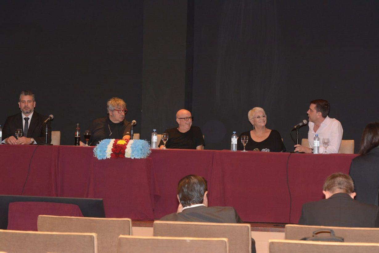 Bienvenida a Carmen Barbieri Lito Vitale y a Baglietto en el Amerian Carlos V de Las Termas