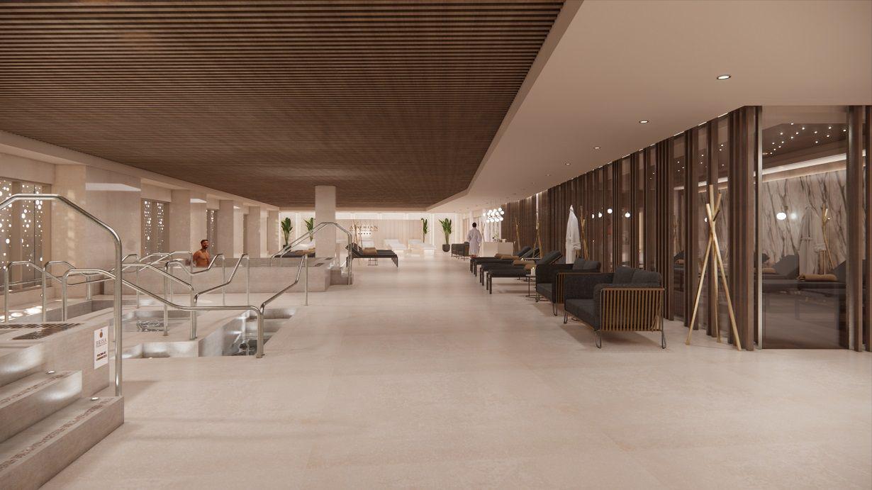 El Amerian Carlos V tendraacute el Spa maacutes grande del Norte Argentino en Las Termas de Riacuteo Hondo