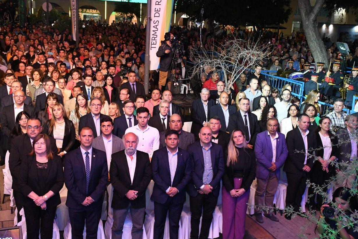 Zamora encabezoacute la inauguracioacuten de la temporada 2023 en Las Termas