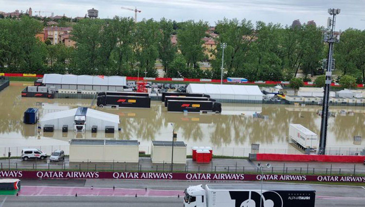 Suben a nueve los muertos en Italia por las inundaciones y se canceloacute el GP de la Foacutermula 1