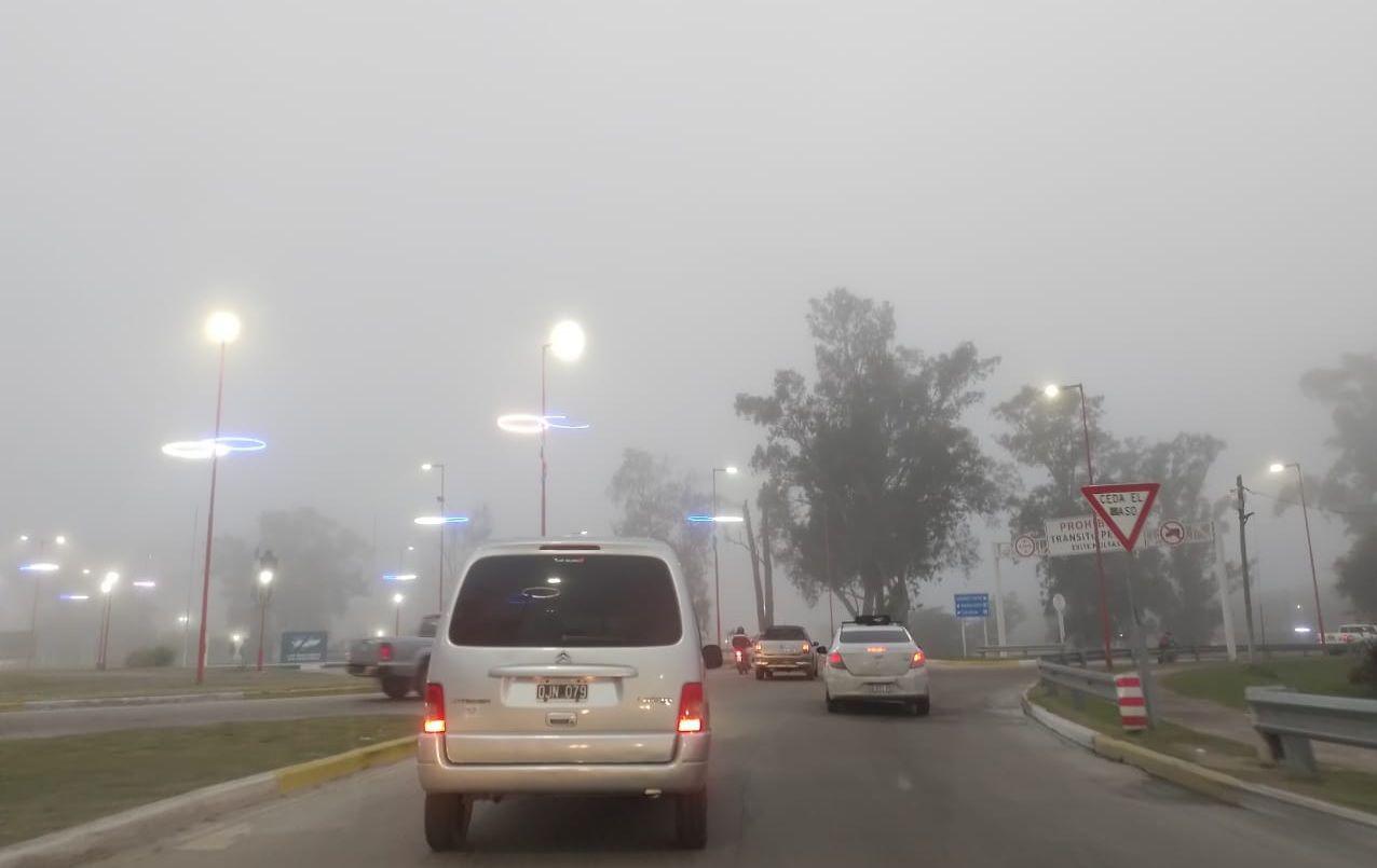 iexclNo se ve nada La neblina cubrioacute a la ldquoMadre de Ciudadesrdquo en la mantildeana de este lunes
