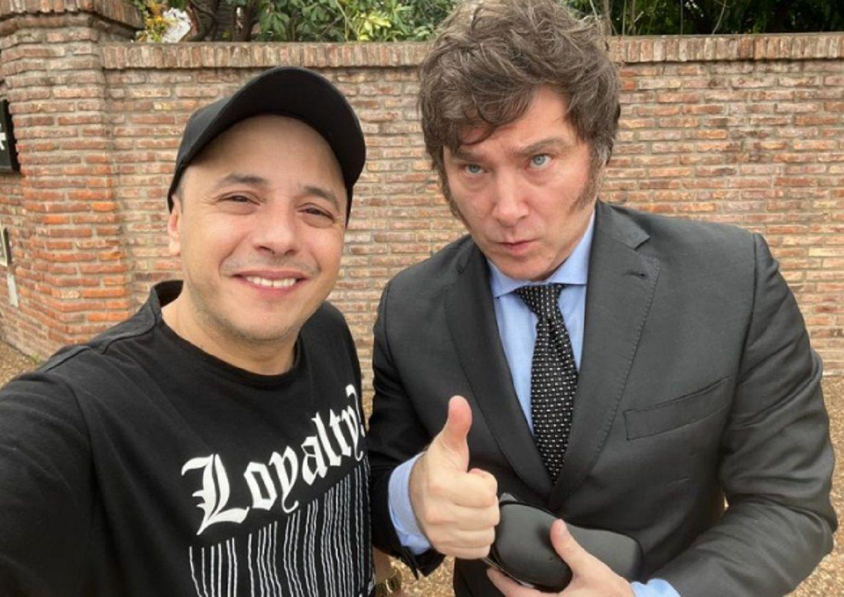 Milei confirmoacute que El Dipy seraacute su candidato a intendente de La Matanza