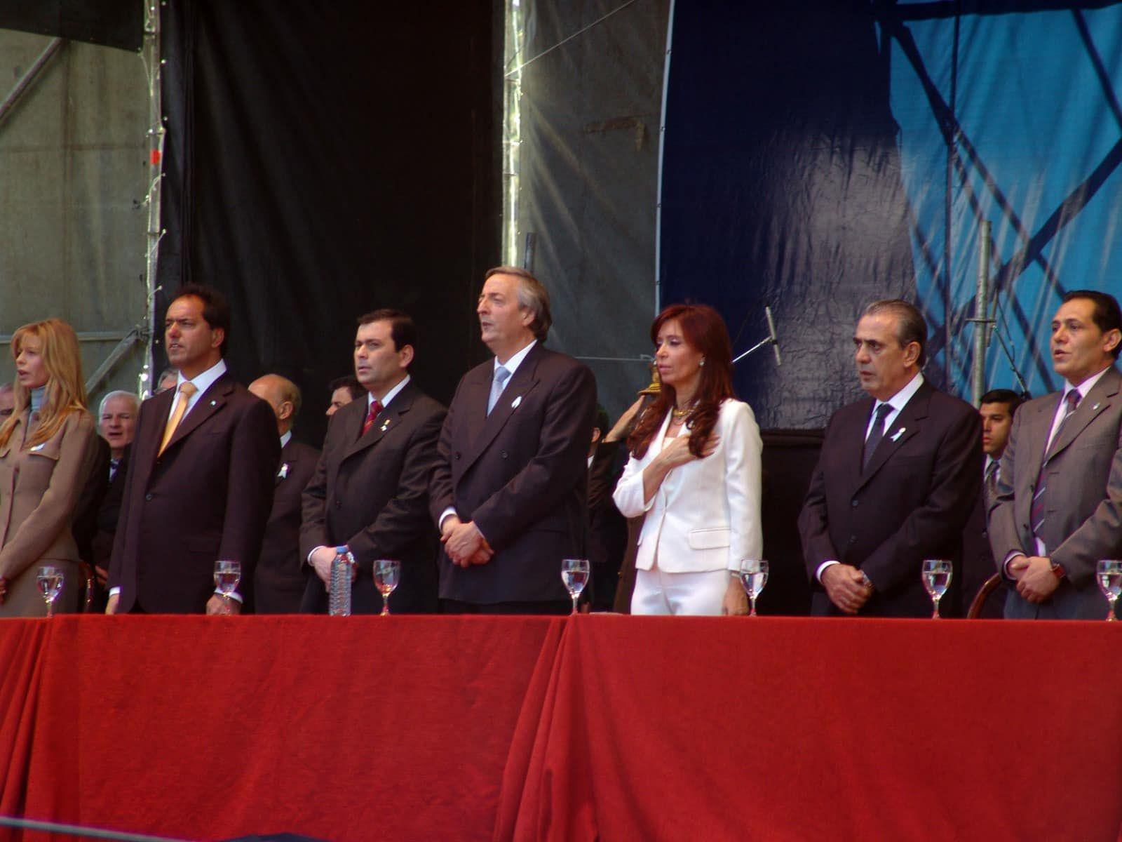 Emotivo recordatorio de Gerardo Zamora sobre la asuncioacuten de Kirchner